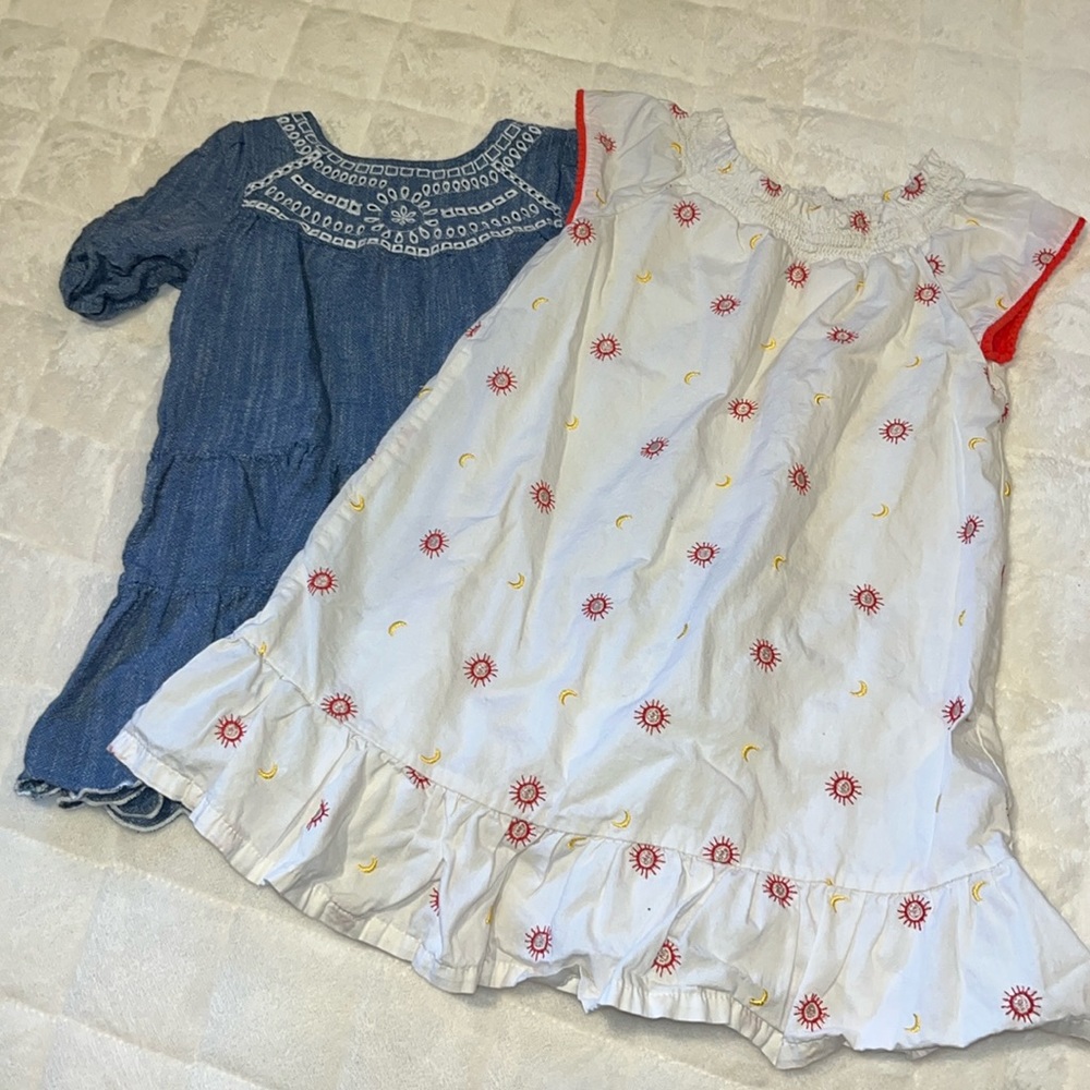 Girls 2T Cotton Dress Bundle